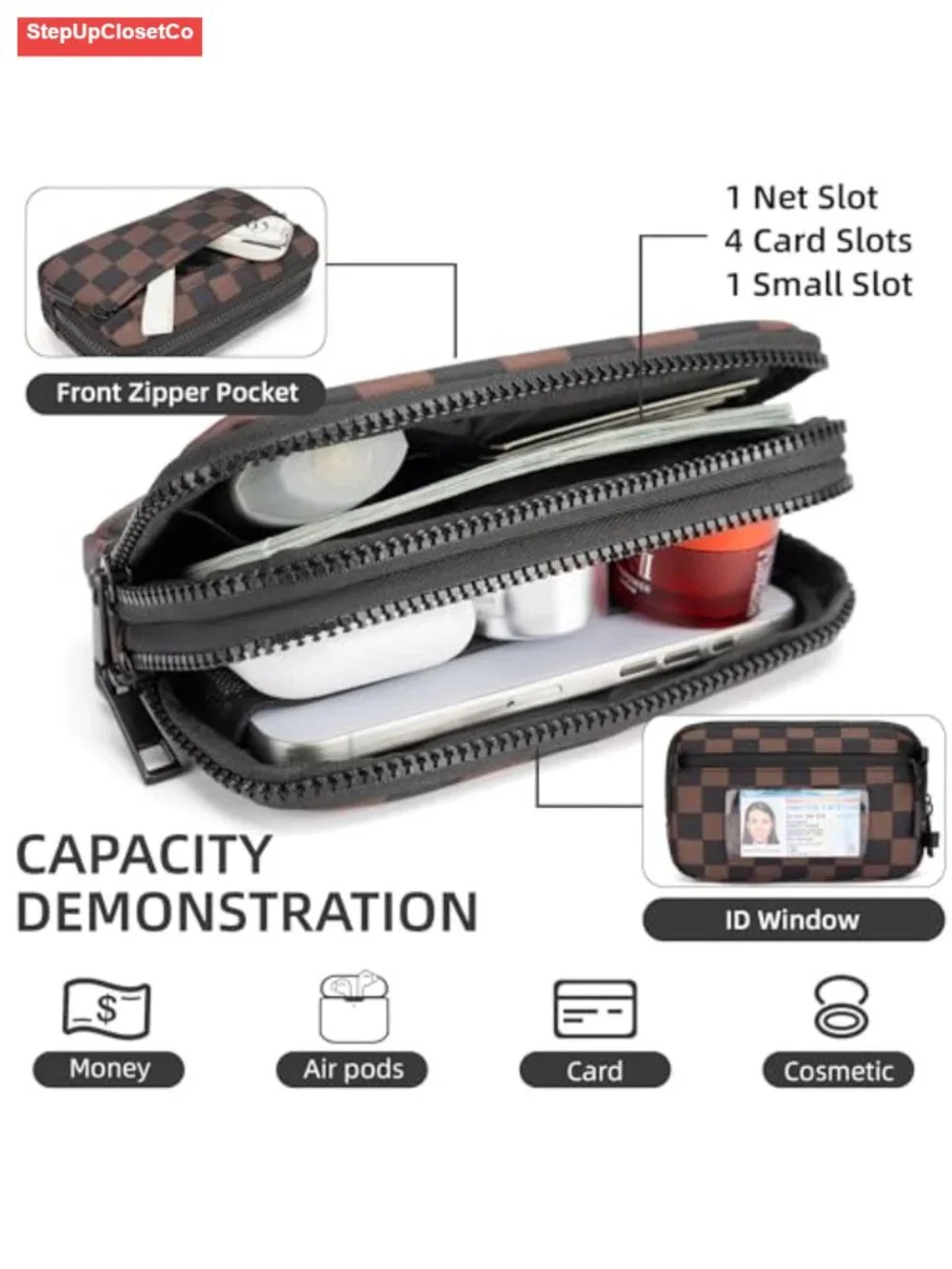 N/A versatile wristlet